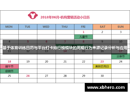 基于体育训练日历与平台打卡排行榜模块的周期行为来源记录分析与应用